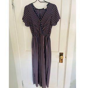 Striped Jumpsuit